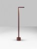 Zewnętrzna lampa stojąca minimalistyczna LED klasyczna uniwersalna aluminiowa kolor rdzawy IP65 BERENDA LE75140 Luces Exclusivas